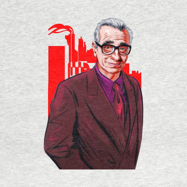 Martin Scorsese - An illustration by Paul Cemmick by PLAYDIGITAL2020